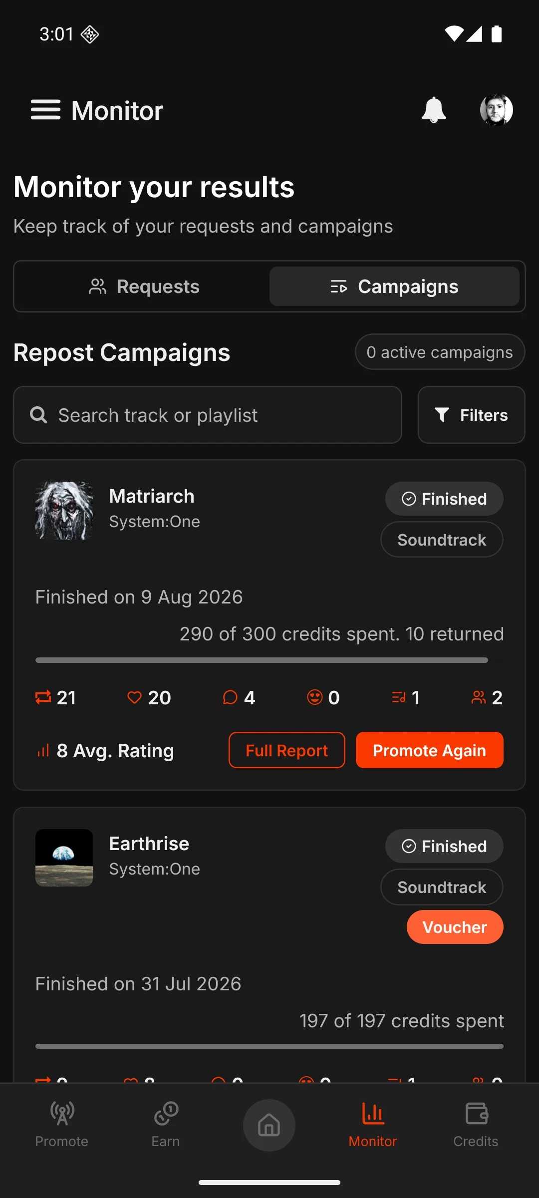RepostExchange - Promote Music screenshot